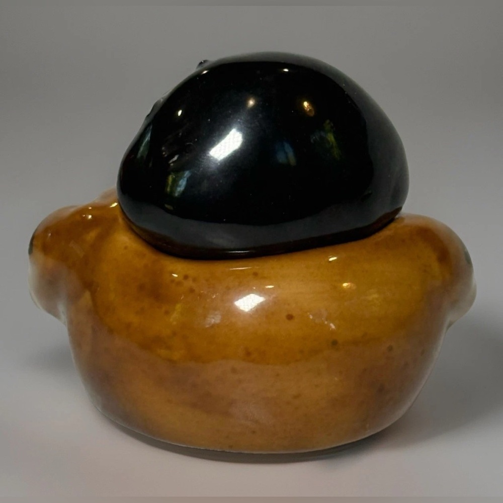 Kevin Francis Face Pot Field Marshall Montgomery Military Dad Signed Rare 2.5" - Picture 4 of 8